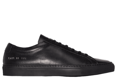 Common Projects Achilles Low All Black (W)