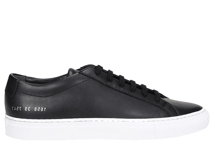 Common Projects Achilles Low All Black (W) - 3701-7547