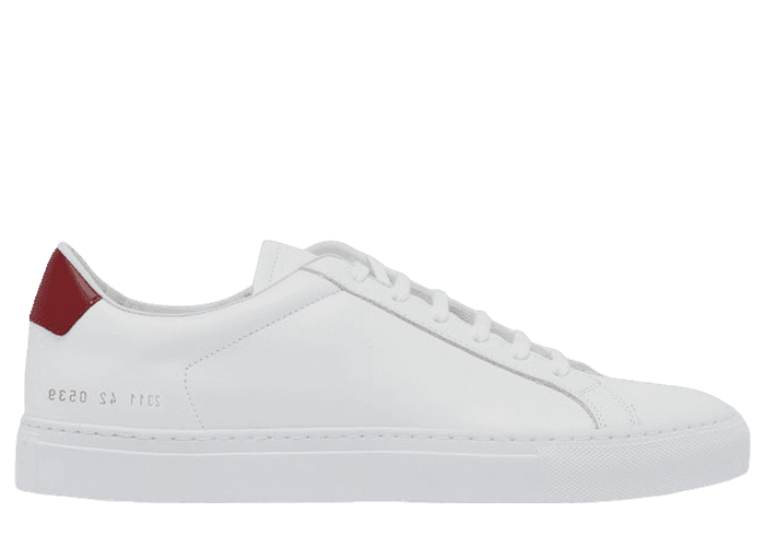 Common Projects Achilles Low White Red