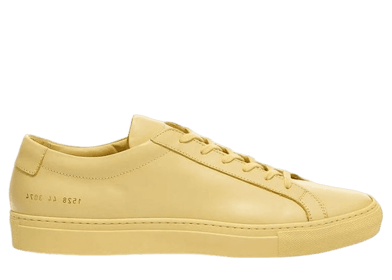 Common Projects Achilles Low Yellow