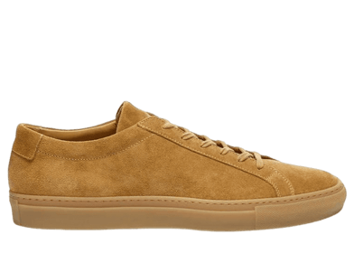 Common Projects Achilles Suede Low Tan