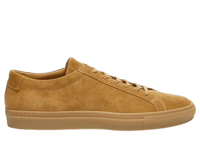 Common Projects Achilles Suede Low Tan