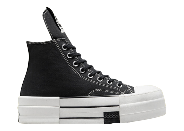 Converse DRKSHDW DBL DRKSTAR Hi Rick Owens Black