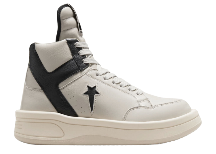 Converse DRKSHDW TURBOWPN Rick Owens Cream Black