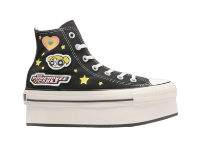 Converse All-Star Chunkykine Hi The Powerpuff Girls Black (GS)