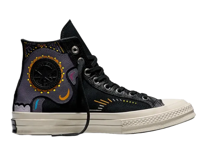 Converse Chuck 70 Día de Muertos Black