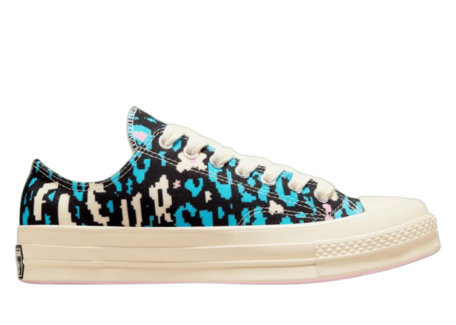 Converse Chuck 70 Ox Digital Leopard GOLF le FLEUR* Black Blue Cream