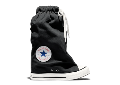 Converse Chuck Taylor All Star XHi Slouch Wedge Vaquera Black (W)