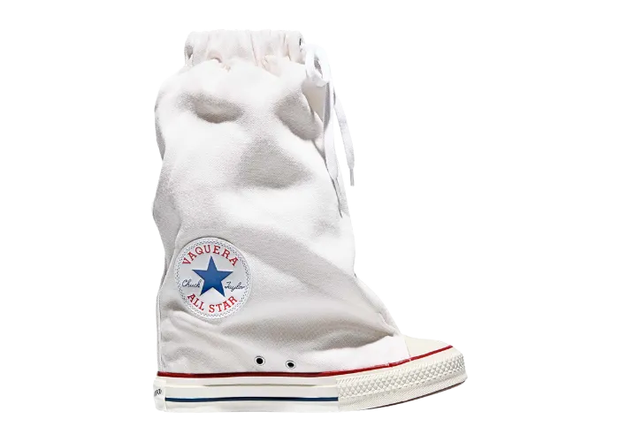 Converse Chuck Taylor All Star XHi Slouch Wedge Vaquera White (W