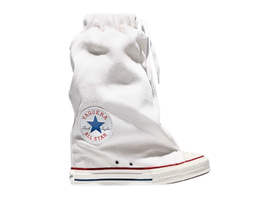 Converse Chuck Taylor All Star XHi Slouch Wedge Vaquera White (W)