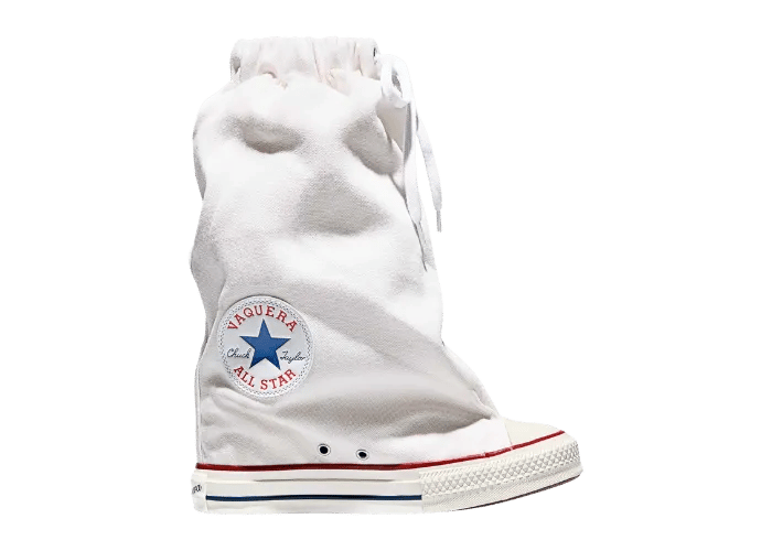 Converse Chuck Taylor All Star XHi Slouch Wedge Vaquera White (W)