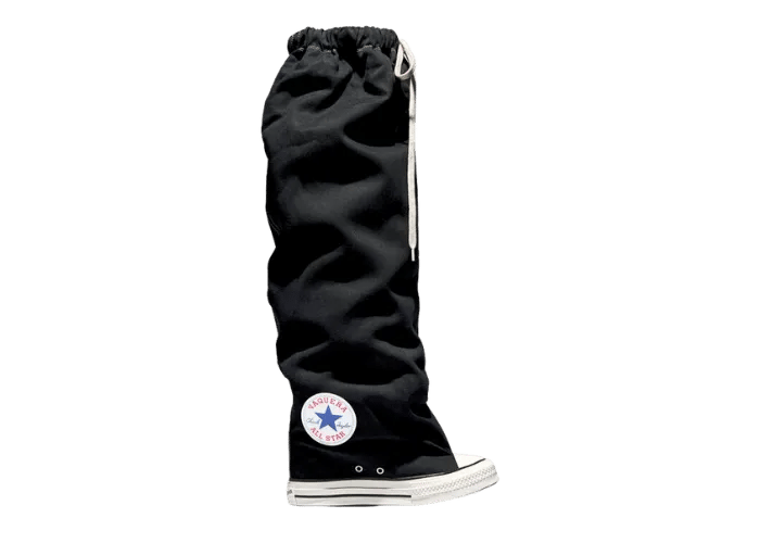 Converse Chuck Taylor All Star XXXHi Slouch Wedge Vaquera Black (W)