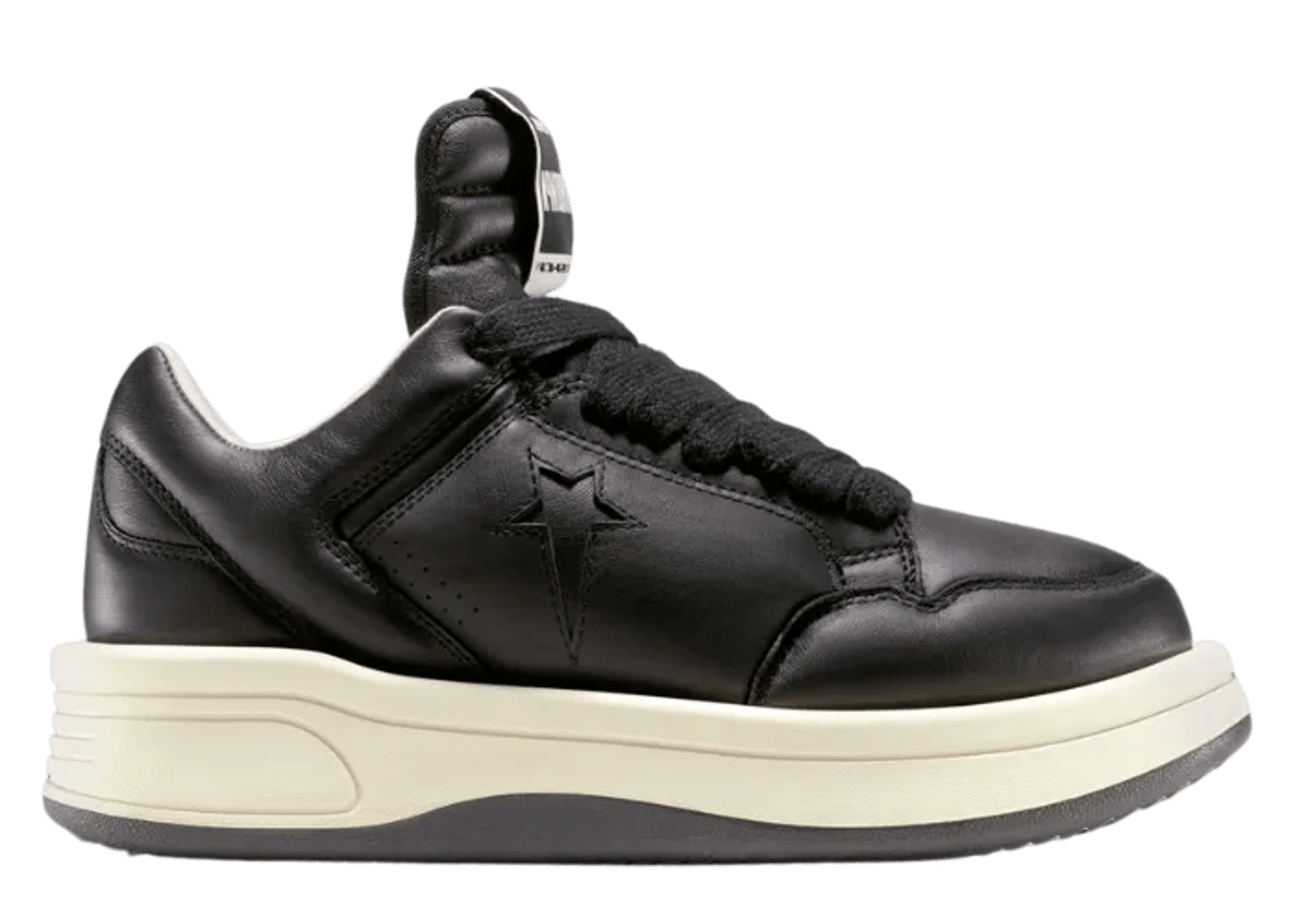 Converse DRKSHDW TURBOWPN Ox Rick Owens Black