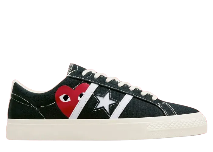 Converse One Star Academy Pro Comme des Garçons Play Black - A09870C
