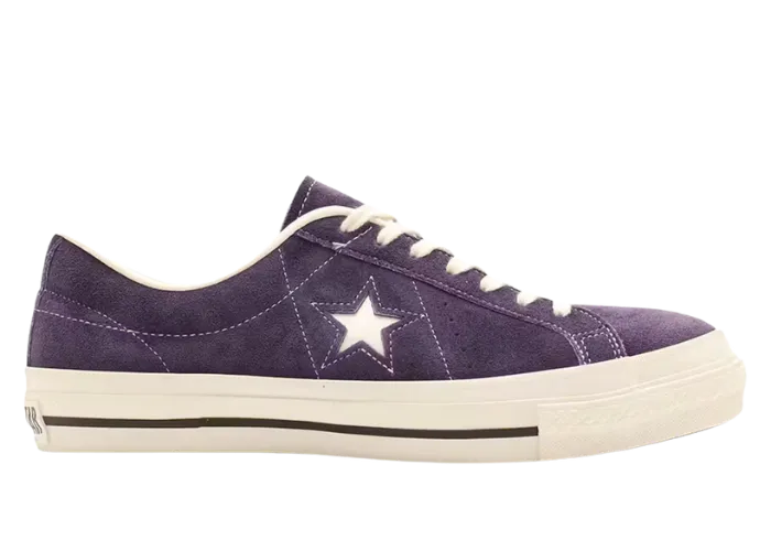 Converse One Star Made in Japan Suede Purple - 35200810 Converse One Star Made in Japan Suede Purple - 35200810