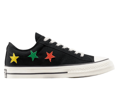 Converse Star Player 76 Ox Daily Paper Black Fern Green