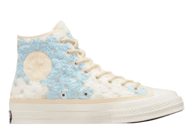 Converse Upcycle Chuck 70 Crochet Blankets Egret