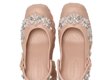 Crocs Ballerina Platform Simone Rocha Pink Caramel