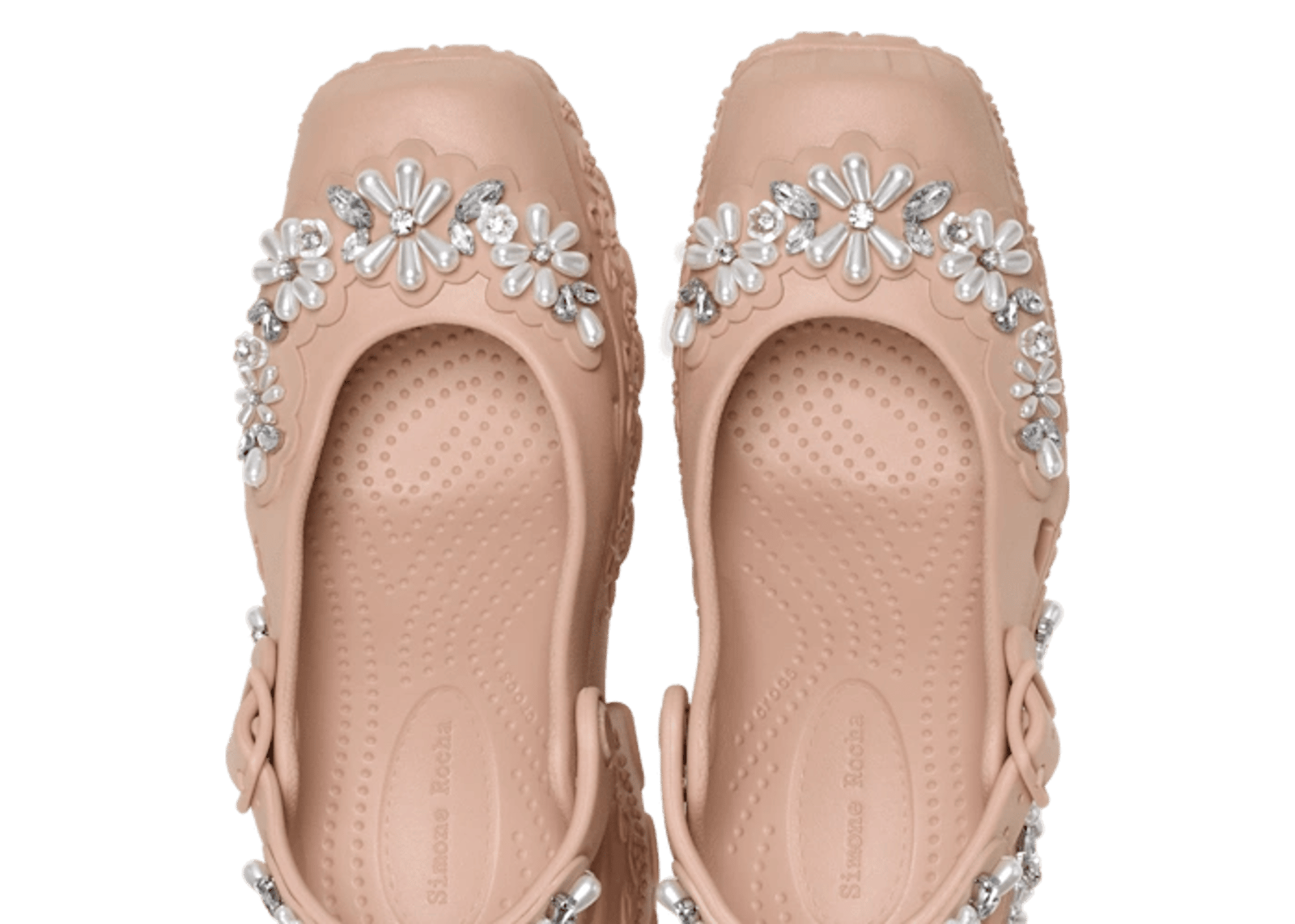 Crocs Ballerina Platform Simone Rocha Pink Caramel