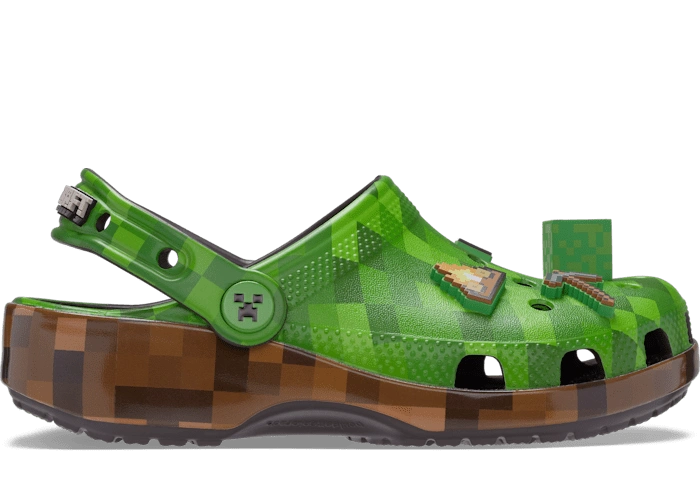 Crocs Classic Clog Minecraft Grass Block (GS)