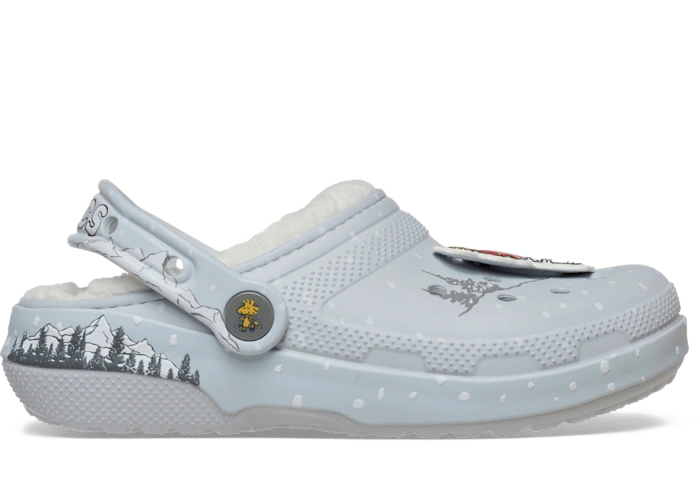 Crocs Classic Lined Clog Peanuts Holiday (GS)