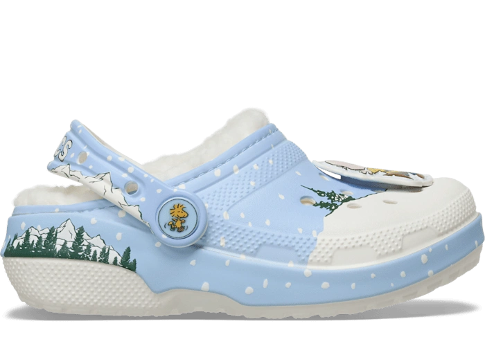 Crocs Classic Lined Clog Peanuts Holiday (TD)