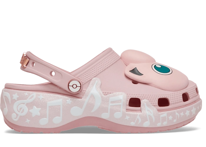 Crocs Classic Platform Clog Pokémon Jigglypuff