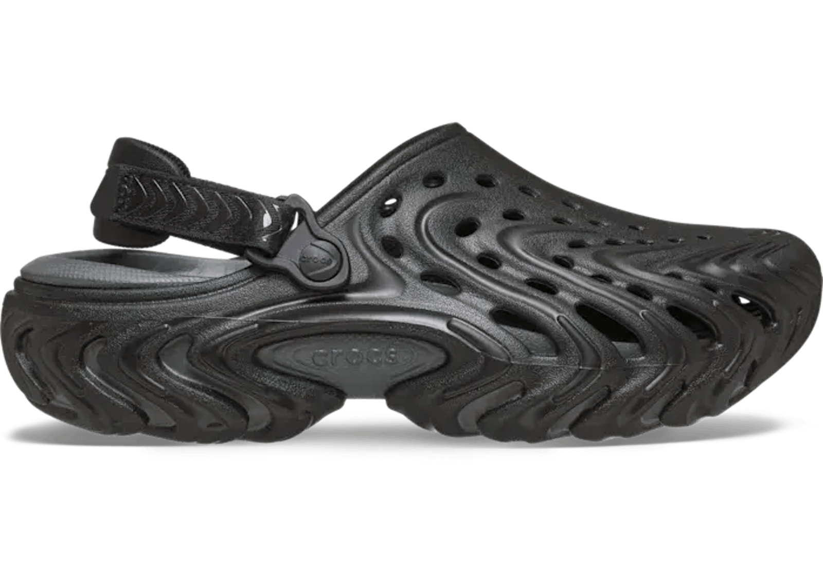 Crocs Echo II Clog Chrome Black