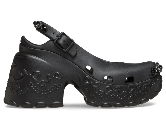 Crocs Ballerina Platform Simone Rocha Black - 211079-001