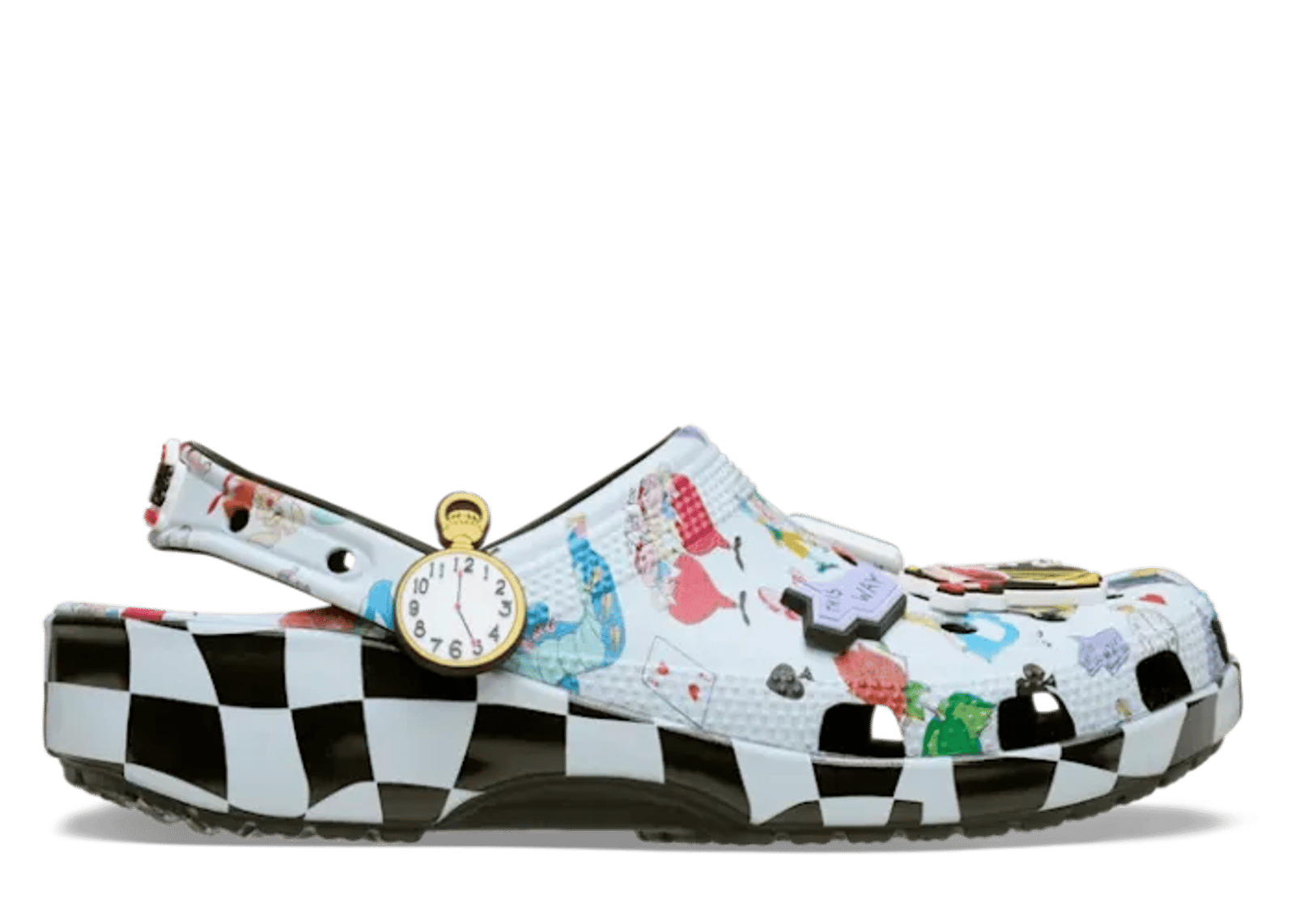 Crocs Classic Clog Disney Alice in Wonderland Print