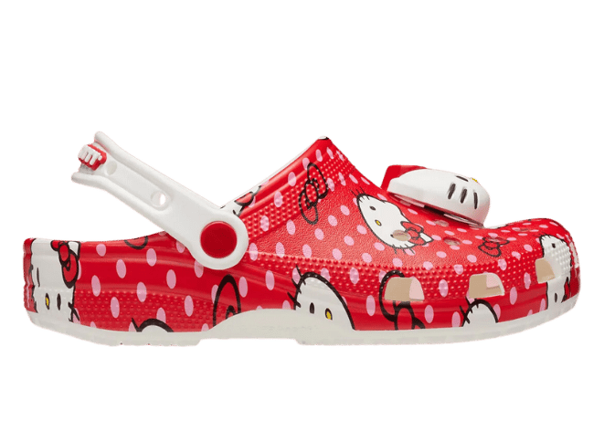 Crocs Classic Clog Red Hello Kitty (TD)