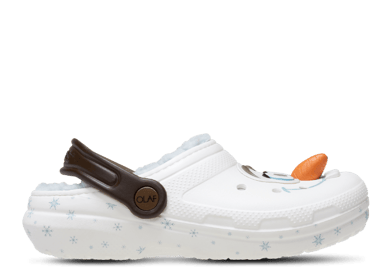 Crocs Classic Lined Clog Frozen Olaf (Kids)