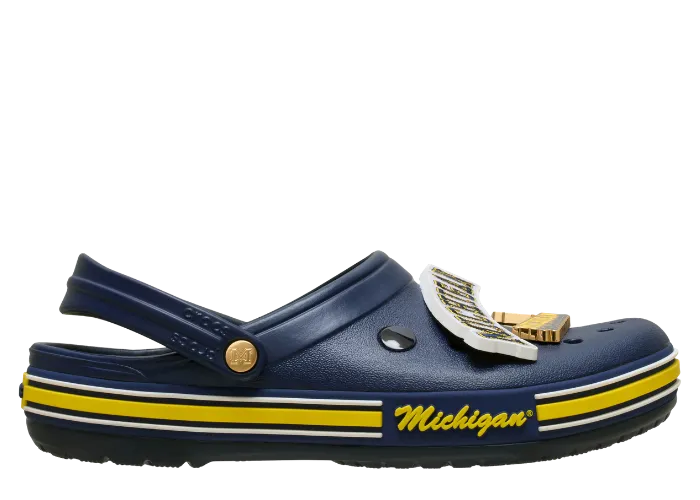 Crocs Crocband Clog NCAA Michigan