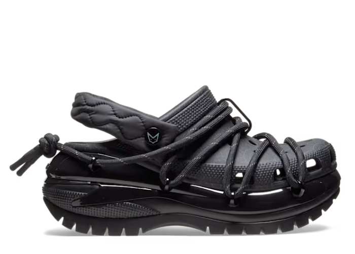 Rauw Alejandro Exclusive CROCS Black & Bone w/additional Laces Copy rauw alejandro - Gem main image 2