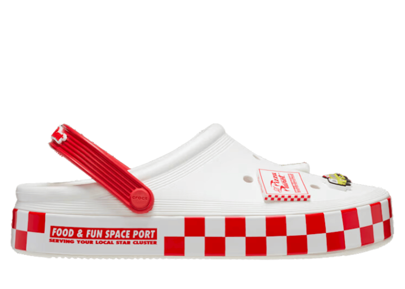 Crocs Off Court Clog Toy Story Pizza Planet
