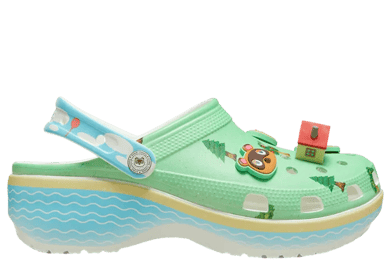 Crocs Platform Clog Animal Crossing
