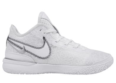 Nike LeBron NXXT Gen White Metallic Silver