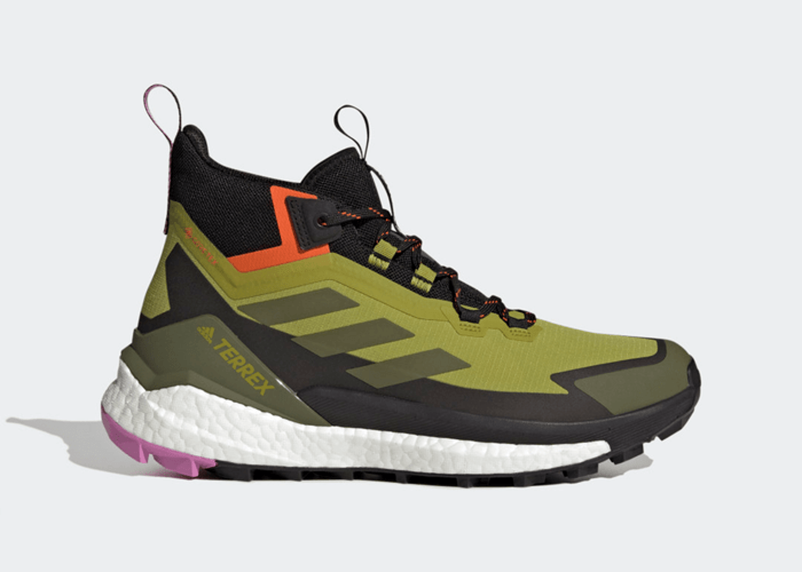 adidas TERREX Free Hiker 2 GORE-TEX Hiking Shoe Pulse Olive