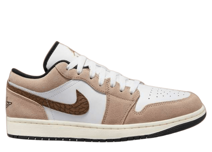 Air Jordan 1 Low SE Elephant Print Hemp