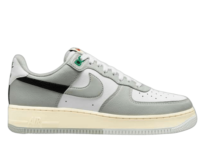 Nike Air Force 1 Low Split Light Silver Black White - DX2522-001