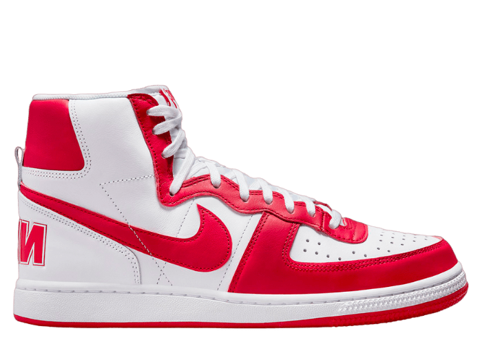 Nike Terminator High CDG White Red Raffles & Where to Buy