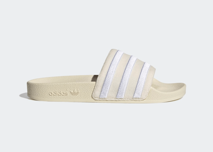 adidas Adilette Slides Wonder White