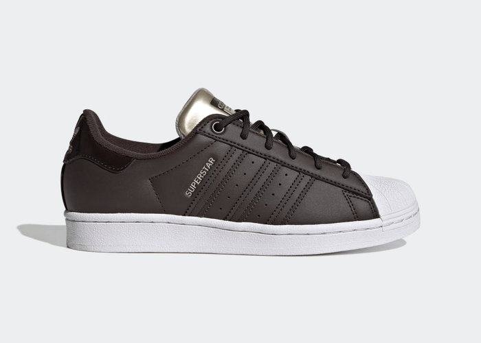 adidas Superstar Shoes Night Brown