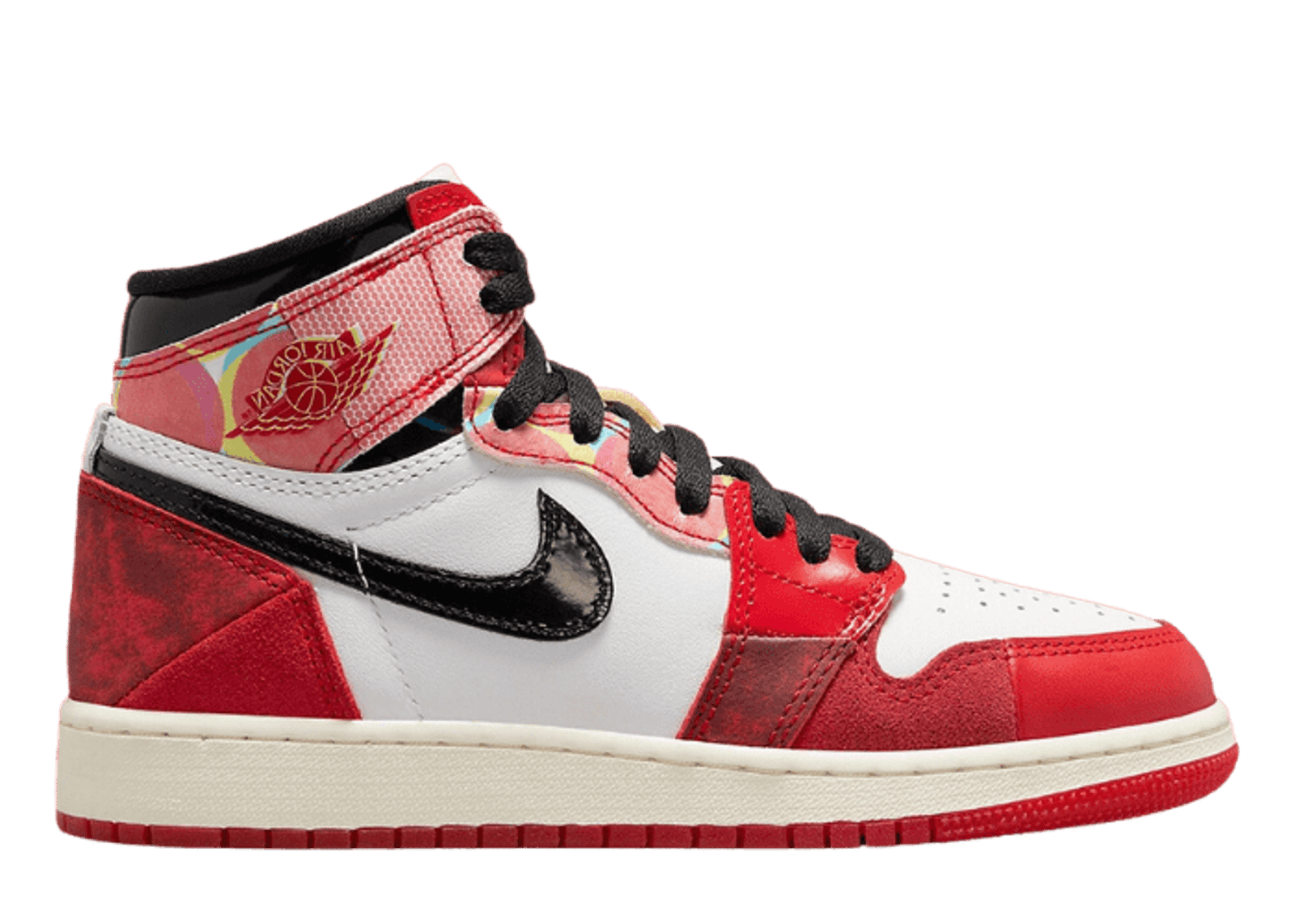 新作モデル  High 1 Jordan Air OG DV1753-601 -  (GS) Chapter Next Spider-Verse the Across Spider-Man: 趣味・スポーツ・実用