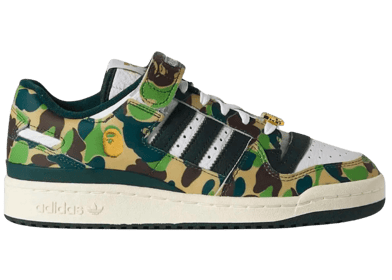 adidas Forum 84 Low Bape 30th Anniversary Green Camo