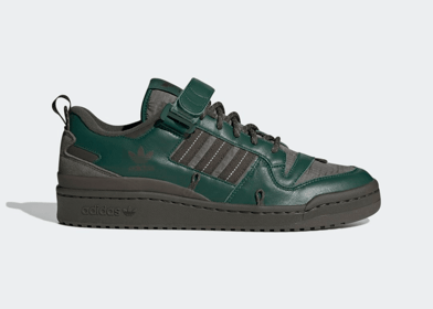 adidas Forum 84 Camp Low Shoes Dark Green 3.5 Mens