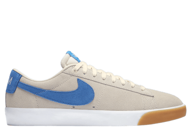 Nike SB Blazer Low Pale Ivory Pacific Blue