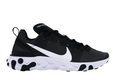 Nike React Element 55 Black White