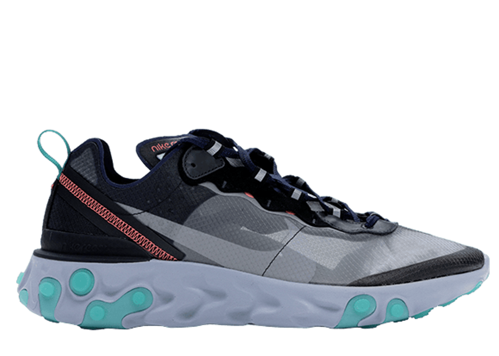 Nike react element 87 black navy & neptune green clearance