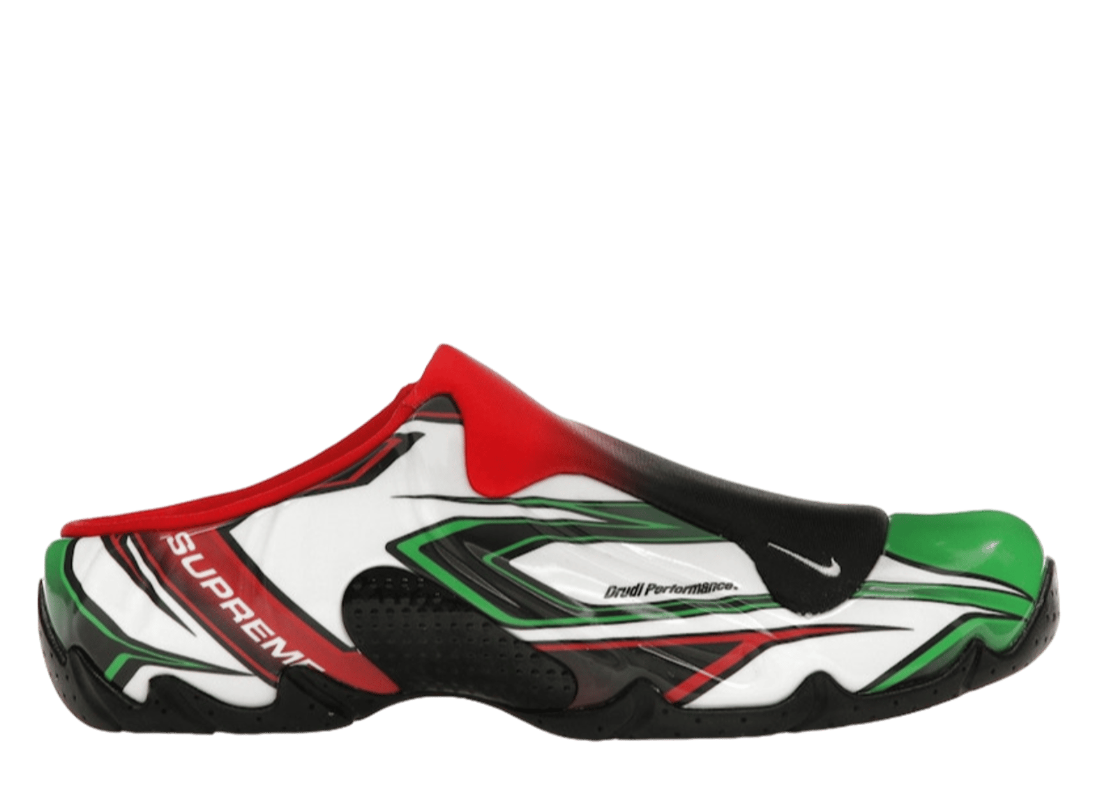 Nike Clogposite Supreme White Red Green - FN0289-100